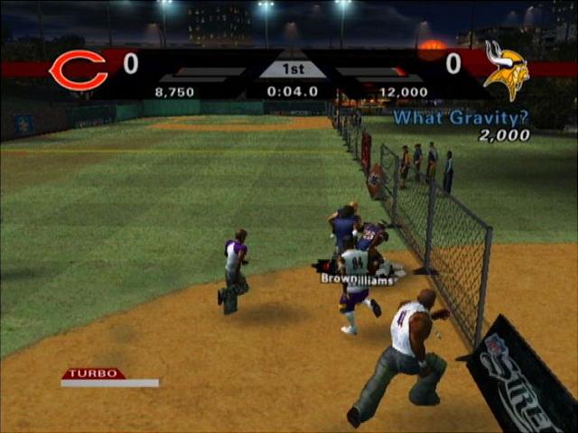 NFL Street 2 - Xbox Screen