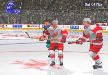 NHL 2K - Dreamcast Screen