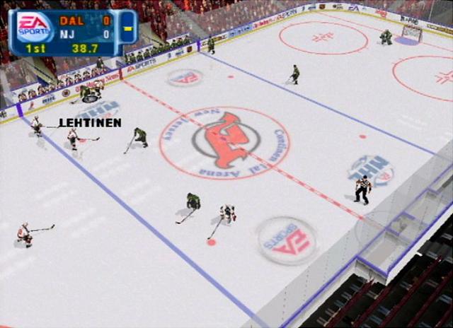 NHL 2001 - PS2 Screen