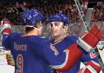 NHL 2001 - PS2 Screen