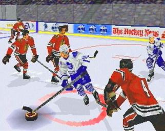 NHL 2001 - PlayStation Screen