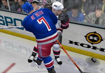 NHL 2004 - PS2 Screen