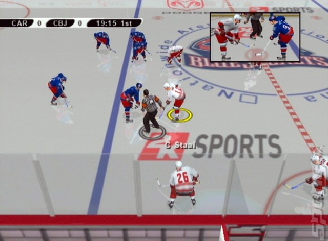 NHL 2K7 - PS2 Screen