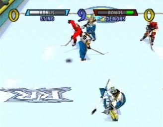 NHL Rock the Rink - PlayStation Screen