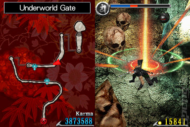 Ninja Gaiden: Dragon Sword - DS/DSi Screen