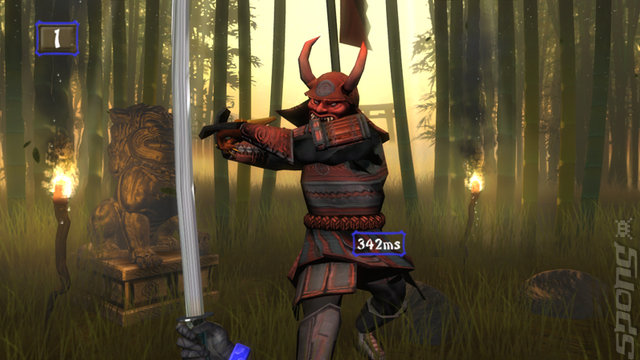 Ninja Reflex - Wii Screen