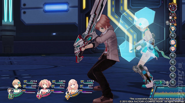 Omega Quintet - PS4 Screen