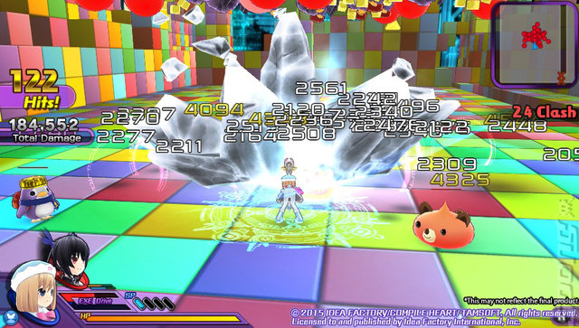 Omega Quintet - PS4 Screen