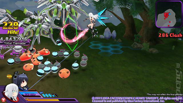 Omega Quintet - PS4 Screen