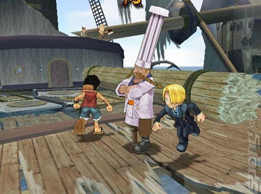 One Piece Grand Adventure - GameCube Screen