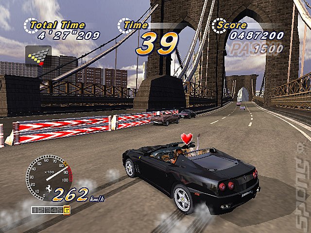 Outrun 2006: Coast 2 Coast - PS2 Screen