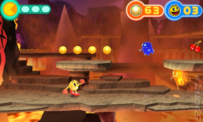 Pac-Man and the Ghostly Adventures - 3DS/2DS Screen