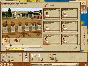 Pax Romana - PC Screen