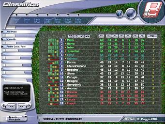 PC Calciatori 2004 - PC Screen