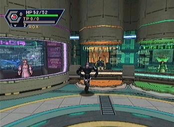 Phantasy Star Online Version II - Dreamcast Screen