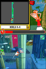 Phineas and Ferb: Ride Again - DS/DSi Screen