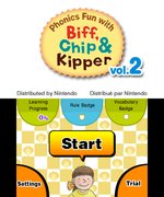 Phonics Fun with Biff, Chip & Kipper: Vol 2 - 3DS/2DS Screen