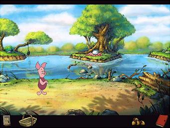 Piglet's BIG Game - Power Mac Screen