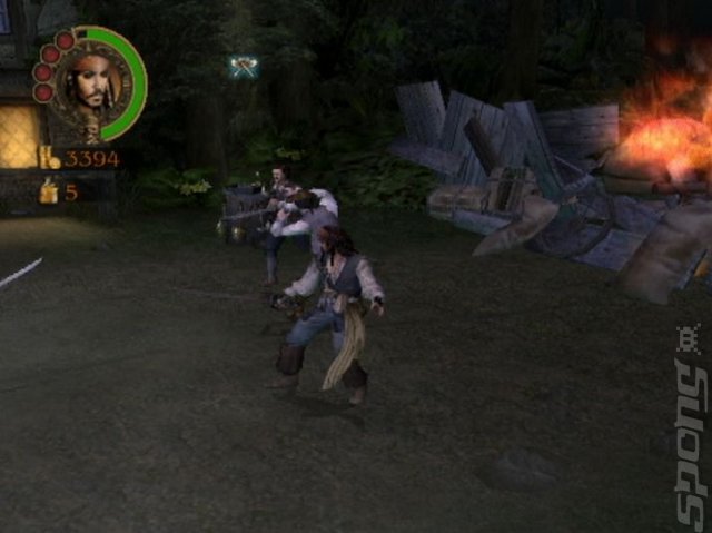 Pirates of the Caribbean: The Legend of Jack Sparrow - PC Screen