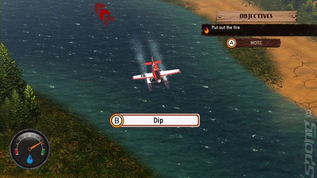 Disney: Planes: Fire & Rescue - Wii Screen