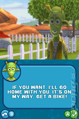 Planet 51: The Game - DS/DSi Screen