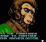 Planet of the Apes - Game Boy Color Screen