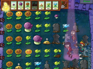 Plants vs Zombies - PC Screen
