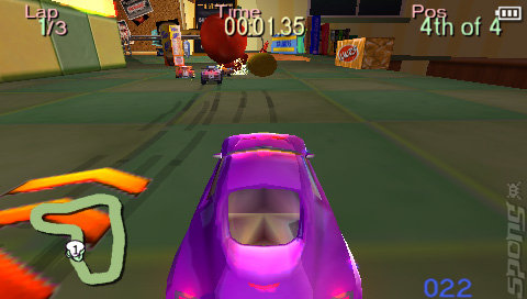 Pocket Racers - PSP Screen