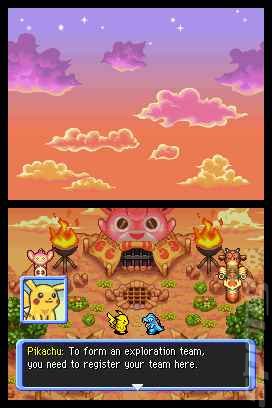 Pok�mon Mystery Dungeon: Explorers Of Darkness - DS/DSi Screen