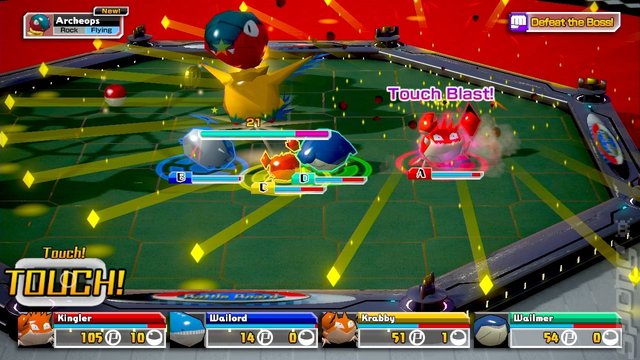 Pok�mon Rumble U - Wii U Screen