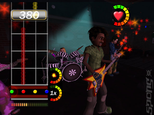 PopStar Guitar - PS2 Screen