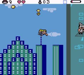 Powerpuff Girls: Battle Him - Game Boy Color Screen