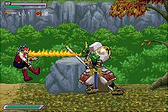 Power Rangers: Ninja Storm - GBA Screen