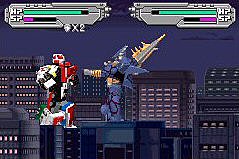 Power Rangers: Space Force Delta - GBA Screen