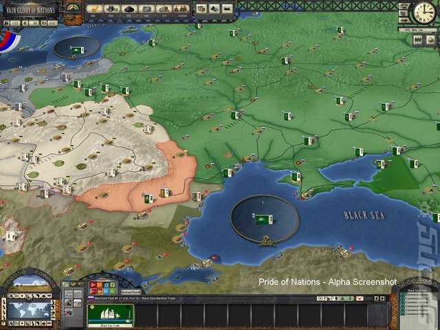 Pride of Nations - PC Screen