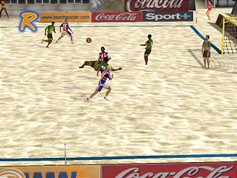 Pro Beach Soccer - PC Screen