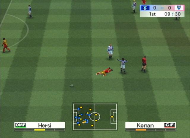 Pro Evolution Soccer 4 - PS2 Screen