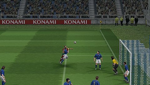 PSP Pro Evolution Soccer 5 � Screenshots Score News image