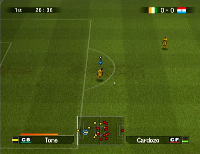 Pro Evolution Soccer 5 - PC Screen