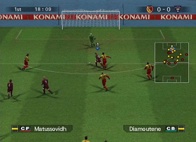 Pro Evolution Soccer 5 - PS2 Screen
