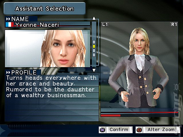 Pro Evolution Soccer Management - PS2 Screen