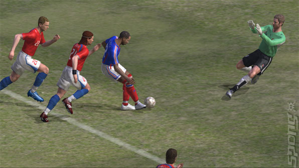 Pro Evolution Soccer 6 (Xbox 360) Editorial image