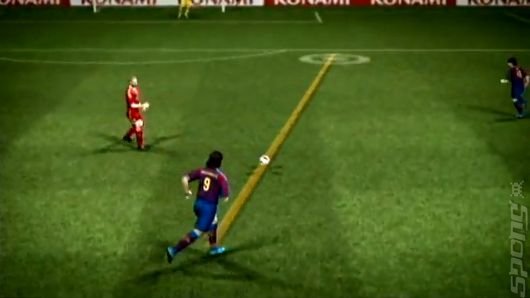 Pro Evolution Soccer 2010 - Wii Screen