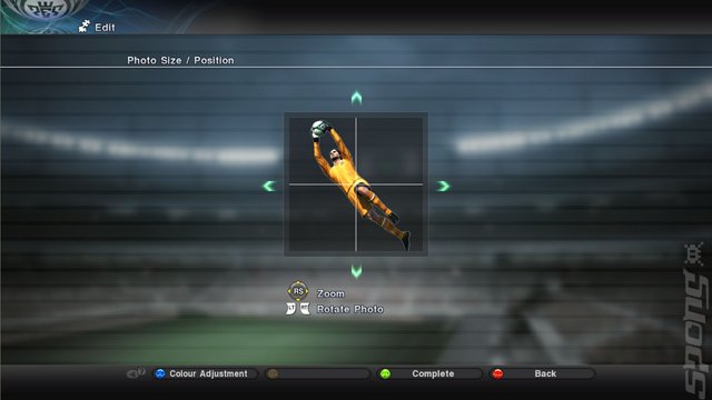 Pro Evolution Soccer 2011 - PS3 Screen