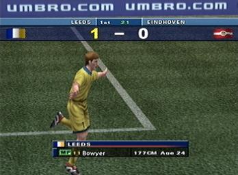 Pro Evolution Soccer - PS2 Screen