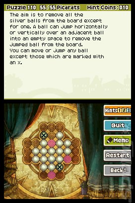 Professor Layton and the Spectre's Call - DS/DSi Screen