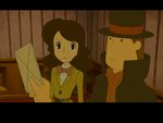 Professor Layton and the Spectre's Call - DS/DSi Screen