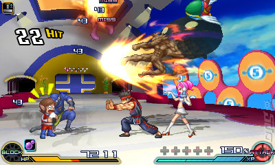 Project X Zone 2 - 3DS/2DS Screen