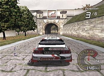 Pro Rally 2002 - PS2 Screen