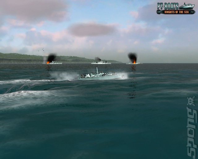 PT Boats: Knights of the Sea - PC Screen